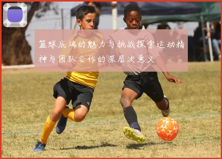 篮球底端的魅力与挑战探索运动精神与团队合作的深层次意义
